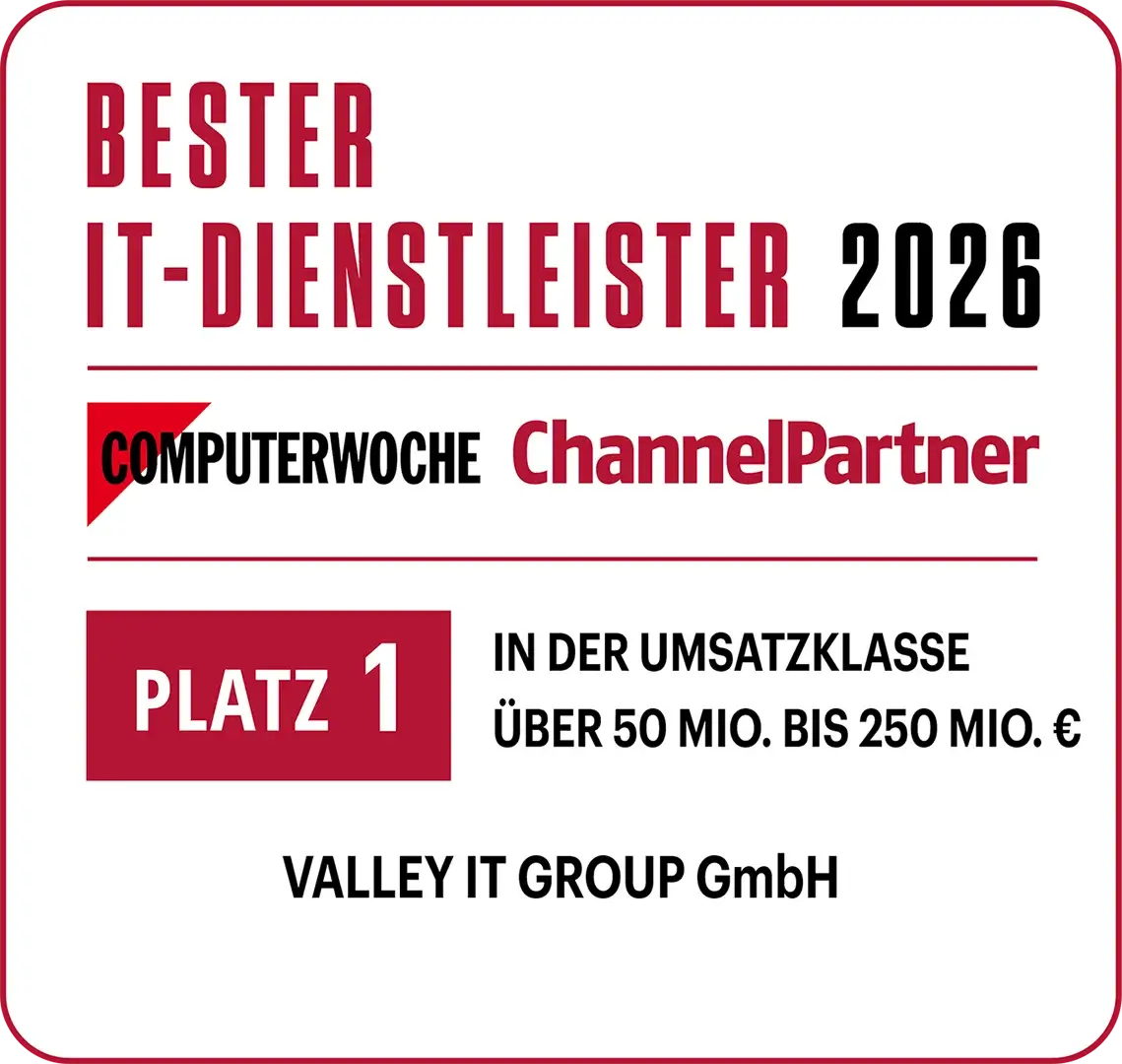 Bester IT-Dienstleister 2026 – Platz 1